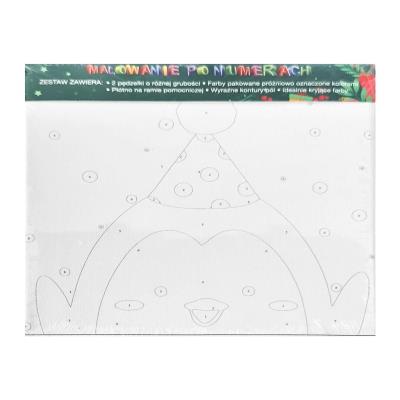 Opakowanie Malowanie po numerach - Pingwin