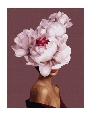 Opakowanie Malowanie po numerach - Piwonia we mnie 40x50cm