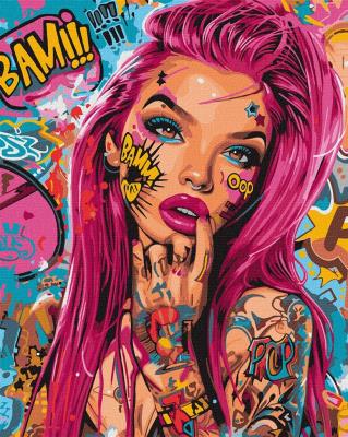 Opakowanie Malowanie po numerach - Plama kolorów 40x50cm