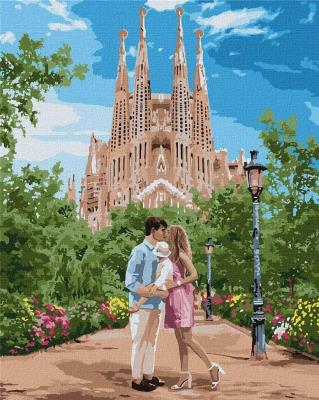 Opakowanie Malowanie po numerach - Podróż do Barcelony 40x50