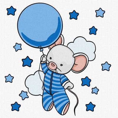 Opakowanie Malowanie po numerach - Podróż do gwiazd Kids