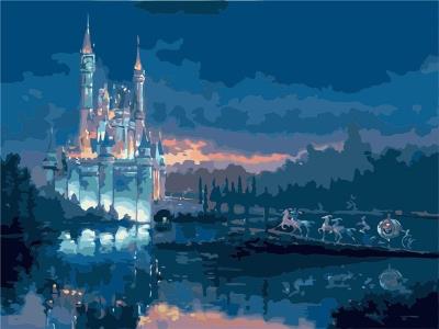 Opakowanie Malowanie po numerach - Podróż Kopciuszka 30x40cm