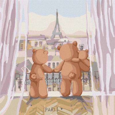 Opakowanie Malowanie po numerach - Podróż rodzinna 30x30cm