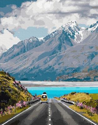 Opakowanie Malowanie po numerach Podróż w góry