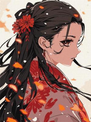 Opakowanie Malowanie po numerach - Podziwiając piękno 30x40cm