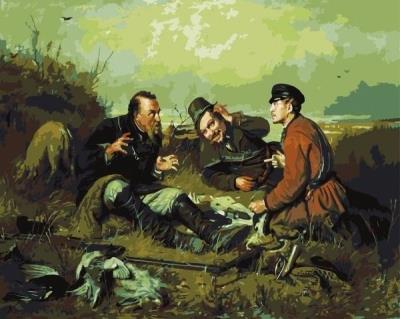 Opakowanie Malowanie po numerach - Polscy chłopi 30x40cm