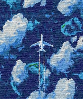 Opakowanie Malowanie po numerach - Ponad chmuram 40x50cm