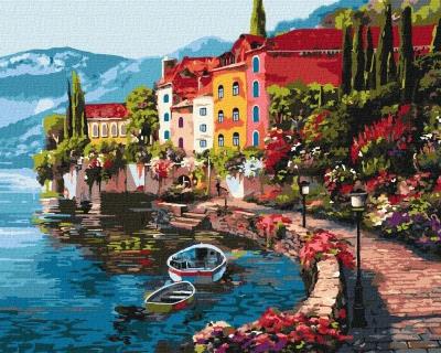 Opakowanie Malowanie po numerach - Poranek nad jeziorem 2