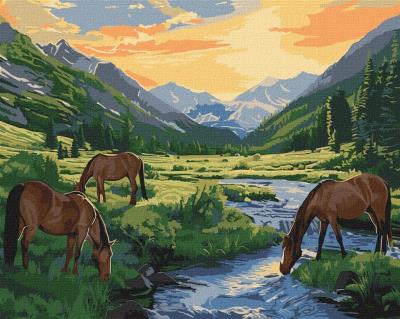 Opakowanie Malowanie po numerach - Przedświt 40x50cm