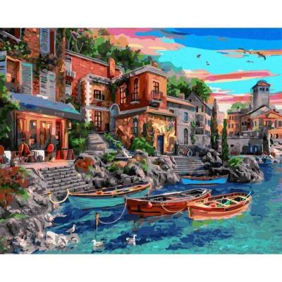 Opakowanie Malowanie po numerach - Przytulna zatoka 40x50