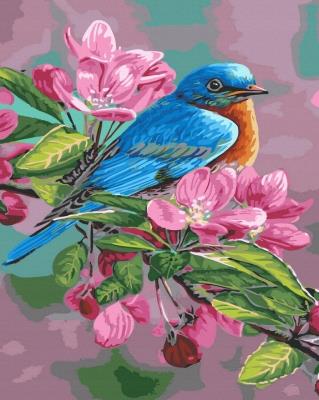 Opakowanie Malowanie po numerach Ptaszyna