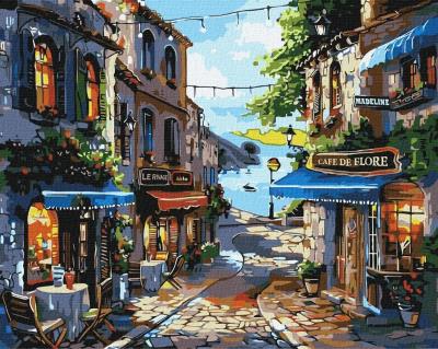 Opakowanie Malowanie po numerach - Restauracje nad brzegiem..