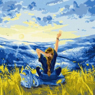 Opakowanie Malowanie po numerach - Rodzime Karpaty 40x40cm