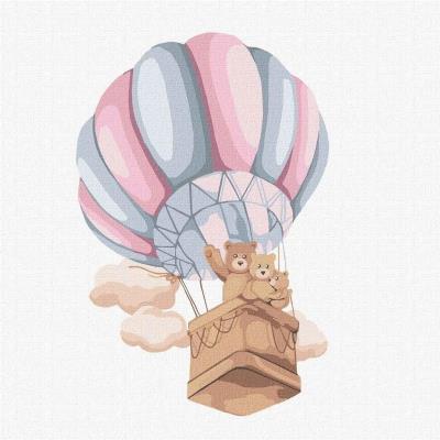 Opakowanie Malowanie po numerach - Rodzinny lot 30x30