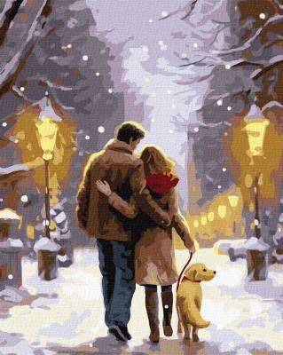 Opakowanie Malowanie po numerach - Rodzinny spacer 40x50cm