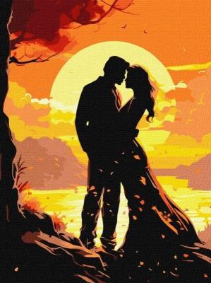 Opakowanie Malowanie po numerach - Romans uczuć 30x40cm