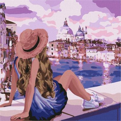 Opakowanie Malowanie po numerach - Różowe marzenia 3 40x40cm