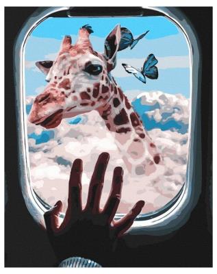 Opakowanie Malowanie po numerach - Safari w chmurach 40x50cm