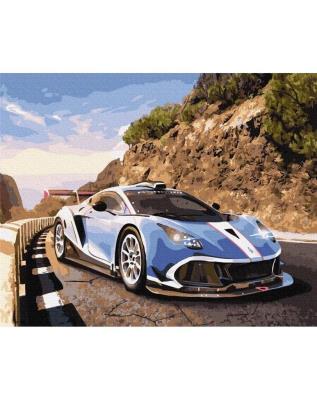 Opakowanie Malowanie po numerach - Samochód sportowy 40x50cm