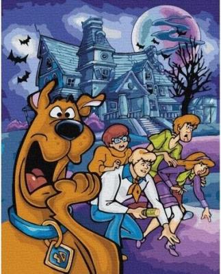 Opakowanie Malowanie po numerach - Scooby Doo 40x50cm