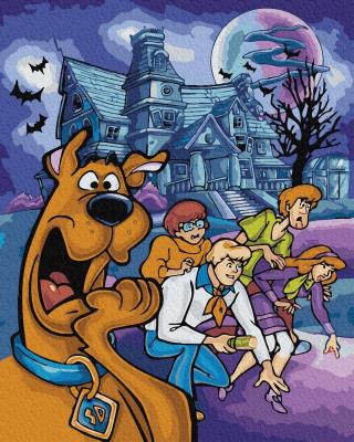 Opakowanie Malowanie po numerach Scooby Doo