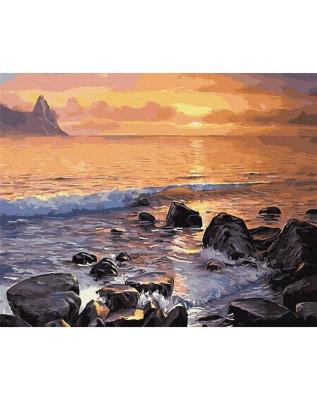 Opakowanie Malowanie po numerach - Skalisty brzeg 40x50cm