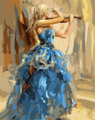 Opakowanie Malowanie po numerach - Skrzypaczka 40x50cm