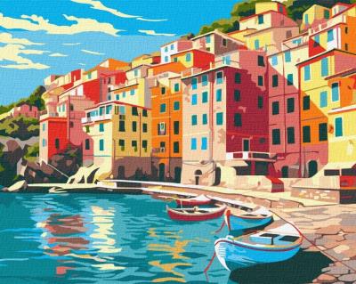 Opakowanie Malowanie po numerach - Słoneczne miasto 40x50cm