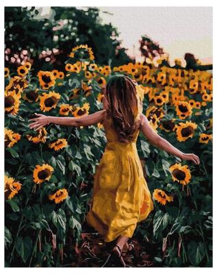 Opakowanie Malowanie po numerach - Słoneczniki 40x50cm