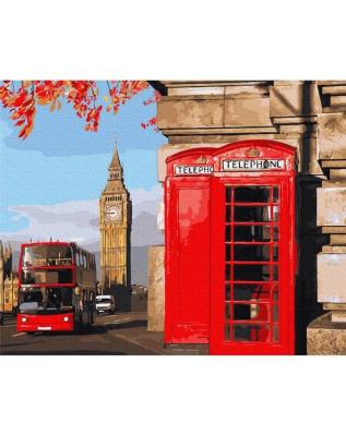 Opakowanie Malowanie po numerach - Słoneczny Londyn 40x50cm