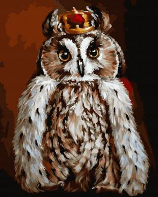 Opakowanie Malowanie po numerach Sowa królewska