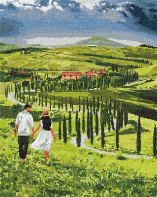 Opakowanie Malowanie po numerach - Spacer z ukochanym 40x50cm