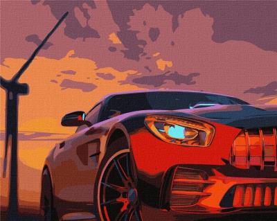 Opakowanie Malowanie po numerach - Stalowa moc 40x50