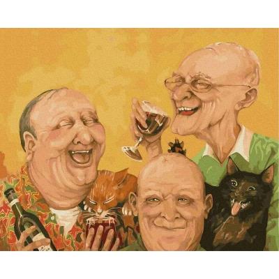 Opakowanie Malowanie po numerach Starzy Przyjaciele