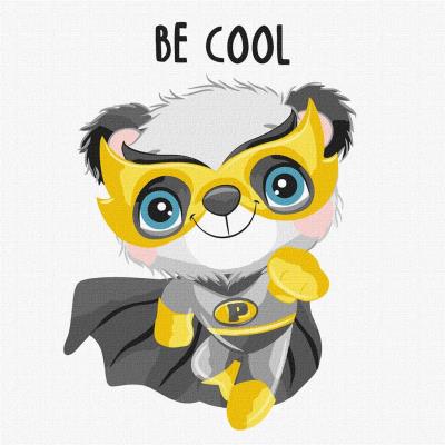 Opakowanie Malowanie po numerach - Stroma panda 30x30cm