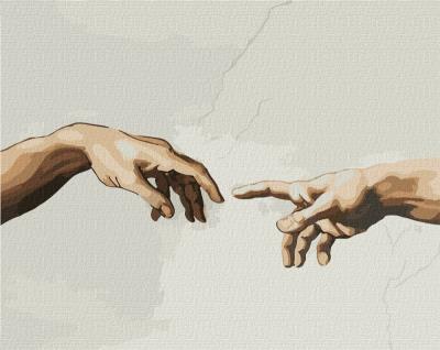 Opakowanie Malowanie po numerach - Stworzenie Adama 40x50