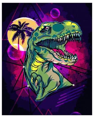 Opakowanie Malowanie po numerach - Świat jurajski 40x50cm