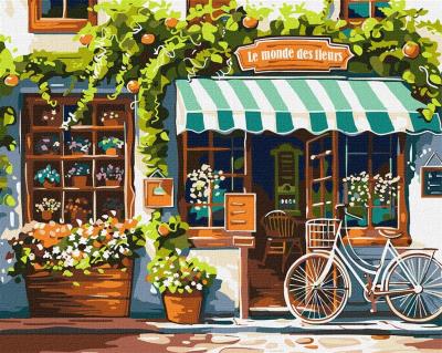 Opakowanie Malowanie po numerach - Świat kwiatów 40x50cm