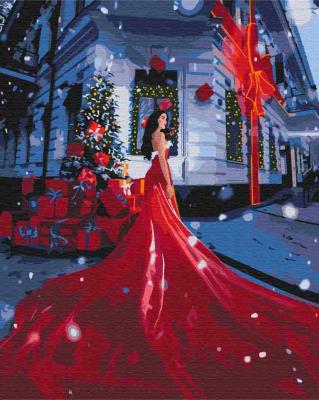 Opakowanie Malowanie po numerach - Świąteczne chwile 40x50cm