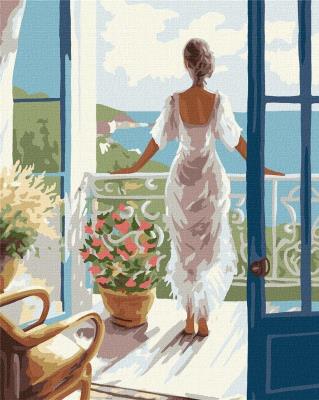 Opakowanie Malowanie po numerach - Świt nad morzem 40x50cm