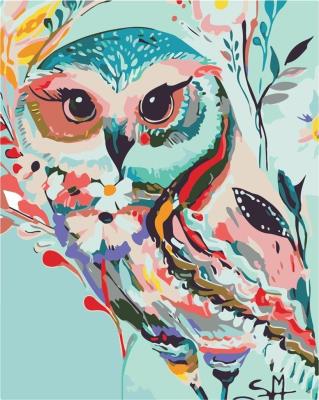 Opakowanie Malowanie po numerach - Tajemniczna sowa 40x50cm