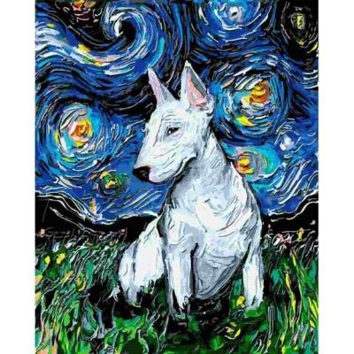 Opakowanie Malowanie po numerach - Terrier 40x50cm