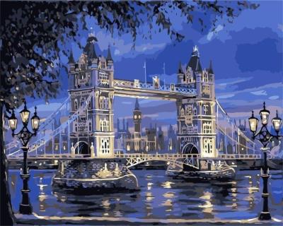 Opakowanie Malowanie po numerach - Tower Bridge 40x50cm