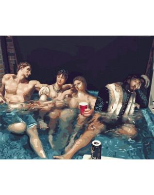 Opakowanie Malowanie po numerach - Trudny weekend 40x50cm