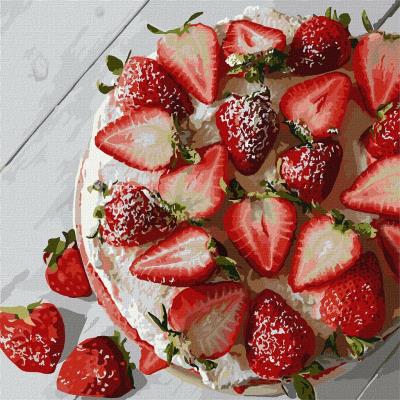 Opakowanie Malowanie po numerach - Truskawkowe.. 30x320cm