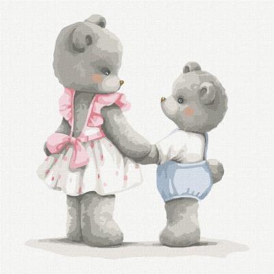 Opakowanie Malowanie po numerach - Trzymaj się mocniej 30x30