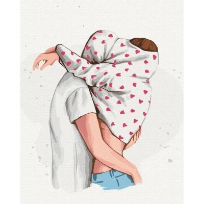 Opakowanie Malowanie po numerach - Uściski 40x50cm