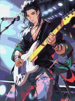 Opakowanie Malowanie po numerach - Utalentowany muzyk 30x40cm