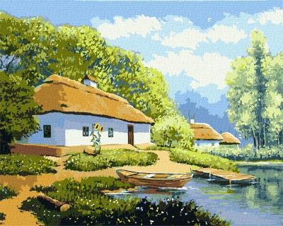 Opakowanie Malowanie po numerach - Wakacje u babci 40x50cm