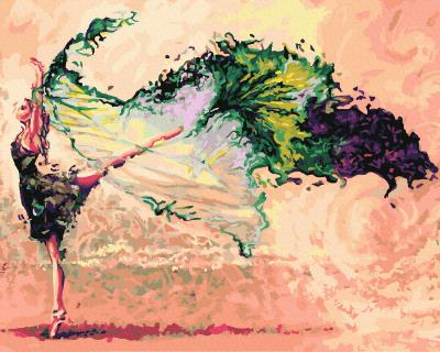 Opakowanie Malowanie po numerach  Wdzięk tańca